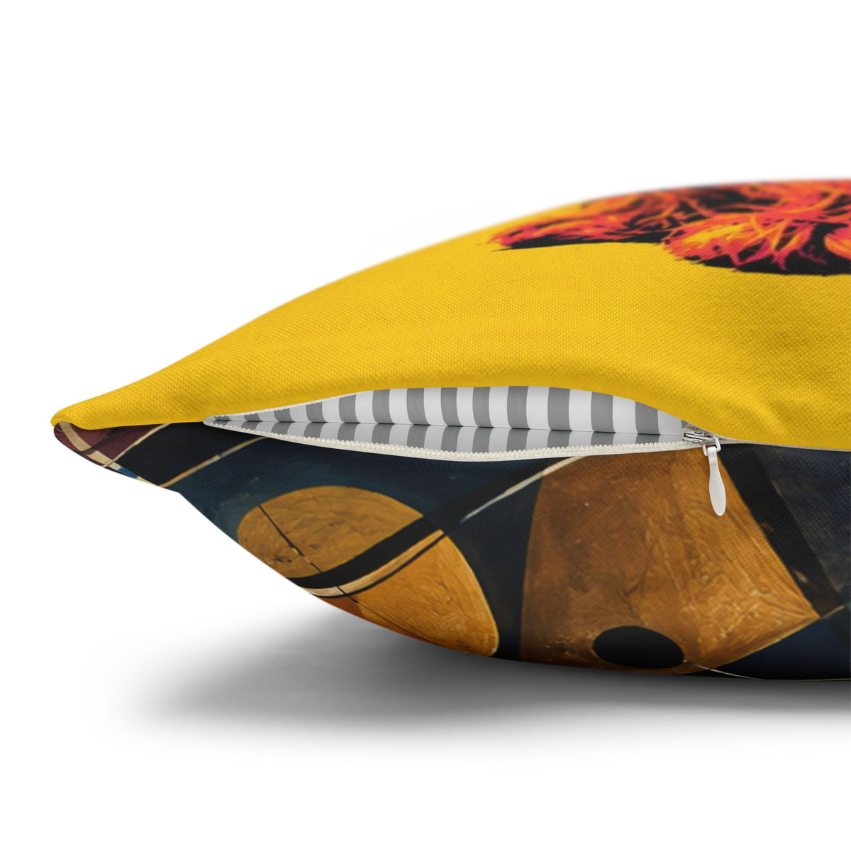 Pop Art Yorkie Throw Pillowcase — Colorful Yorkshire Terrier Accent Pillow