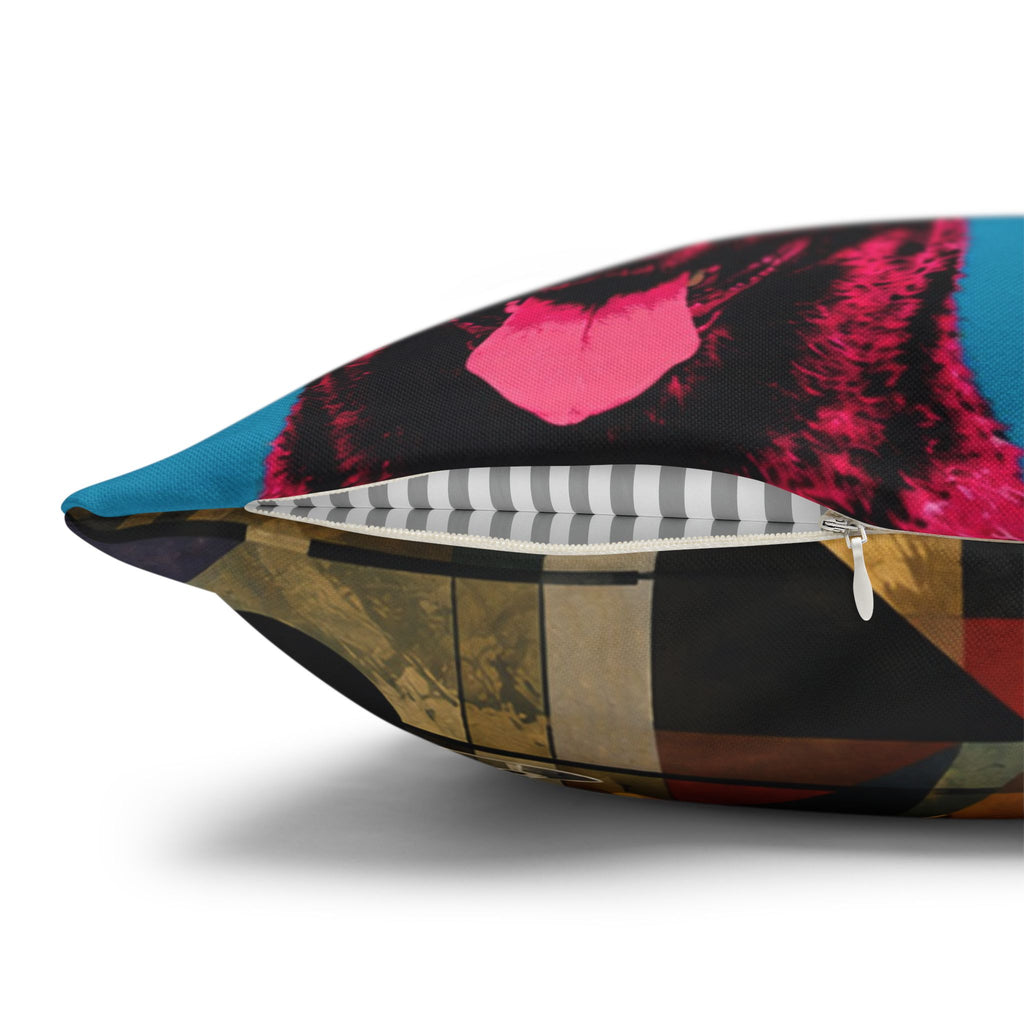 Pop Art Dog Pillowcase — Colorful German Shepherd Throw Pillow Cover