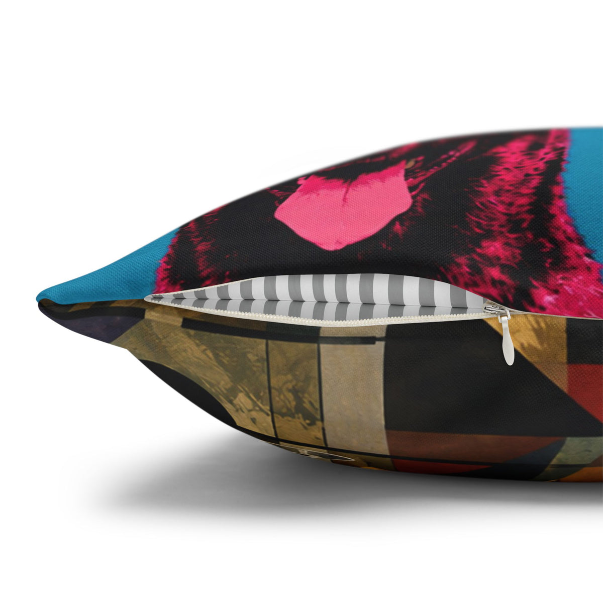 Pop Art Dog Pillowcase — Colorful German Shepherd Throw Pillow Cover