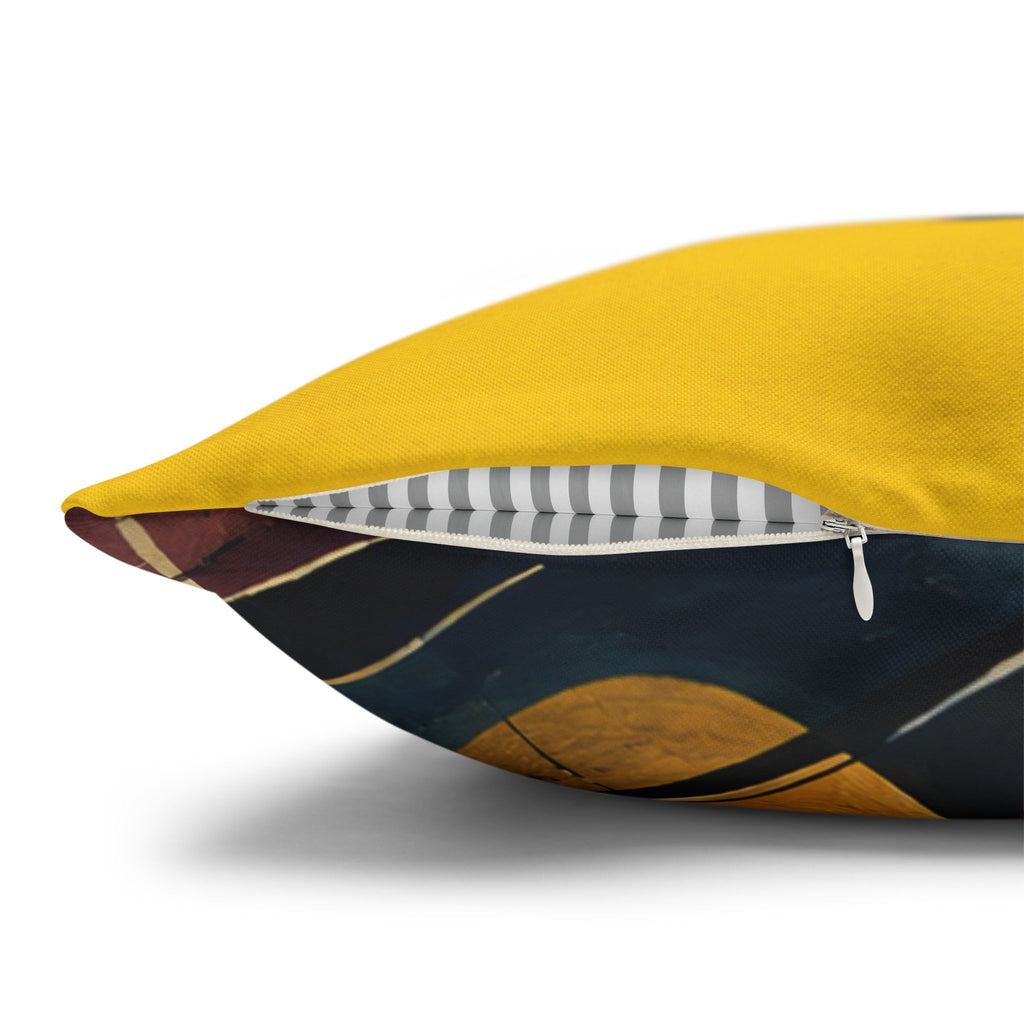 Pop Art Yorkie Throw Pillowcase — Colorful Yorkshire Terrier Accent Pillow