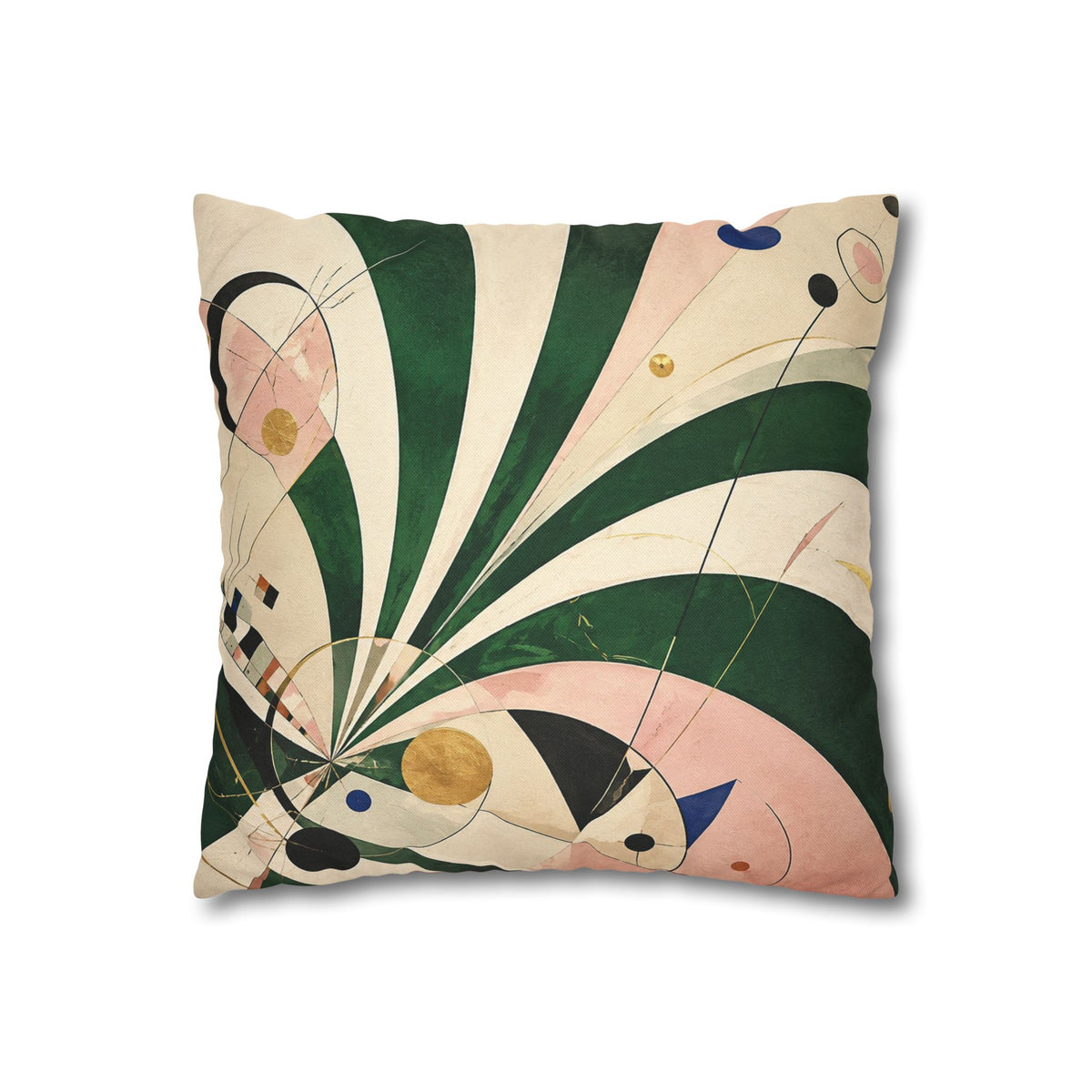 Abstract Musical Cat Decorative Pillowcase