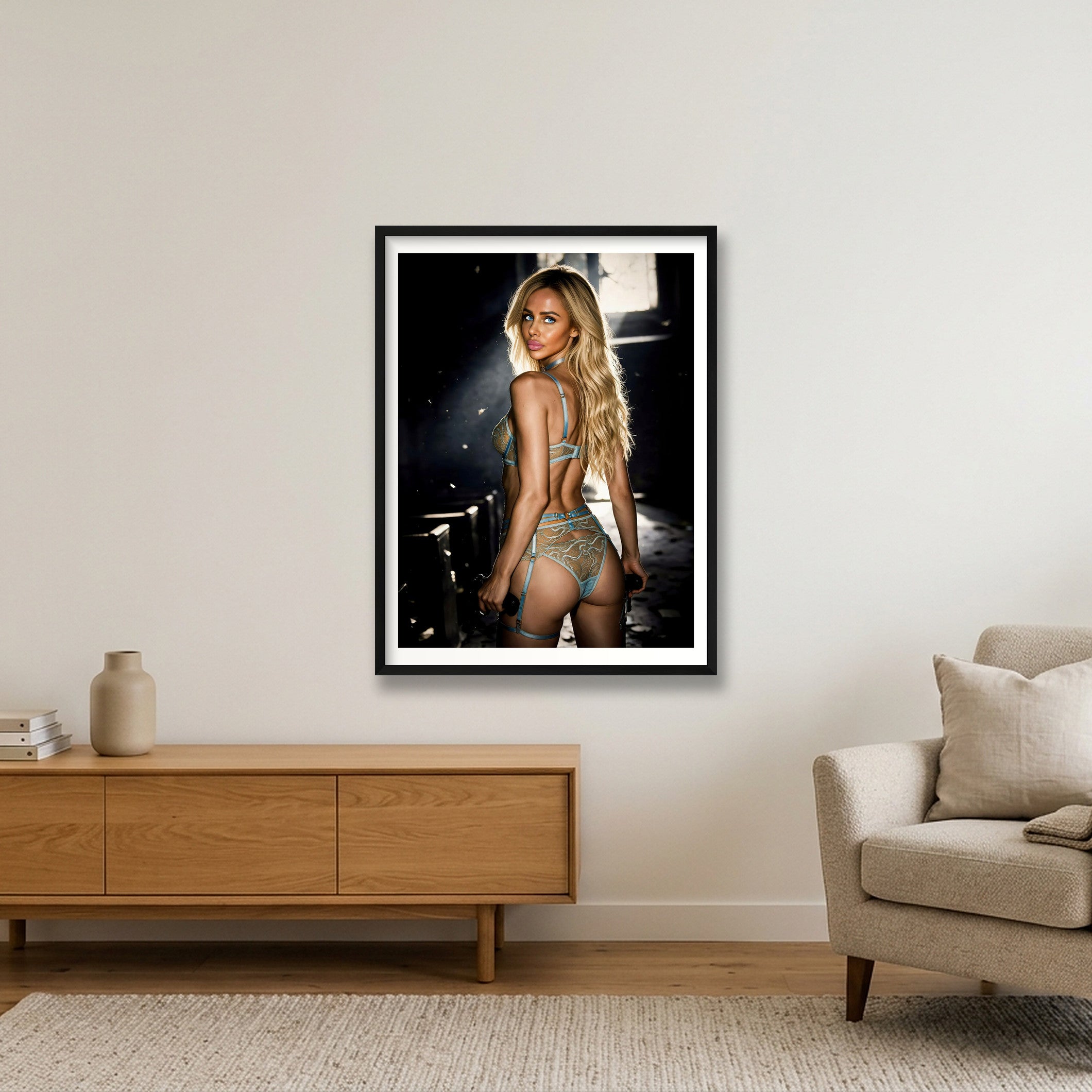 Aftermath-The Ritual — 60×80cm, 24×31" Black Frame