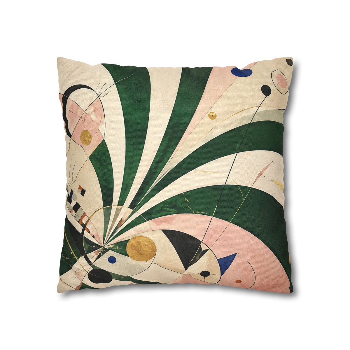 Abstract Musical Cat Decorative Pillowcase