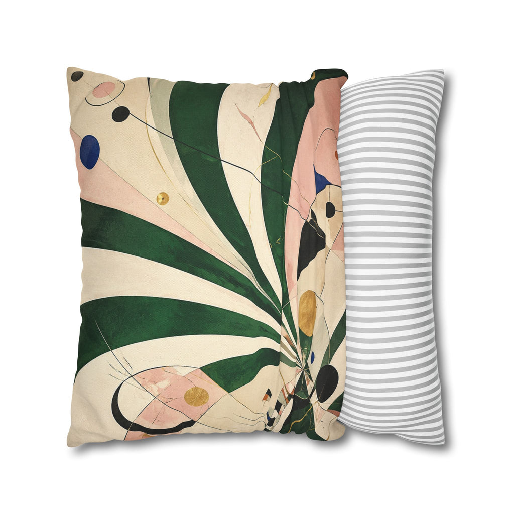 Abstract Musical Cat Decorative Pillowcase