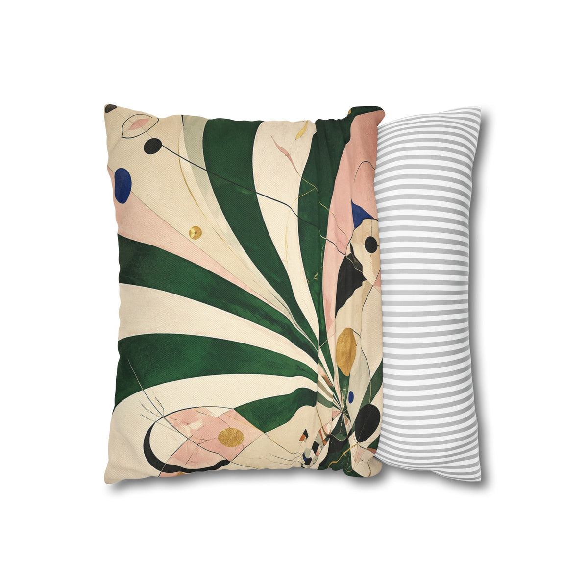 Abstract Musical Cat Decorative Pillowcase