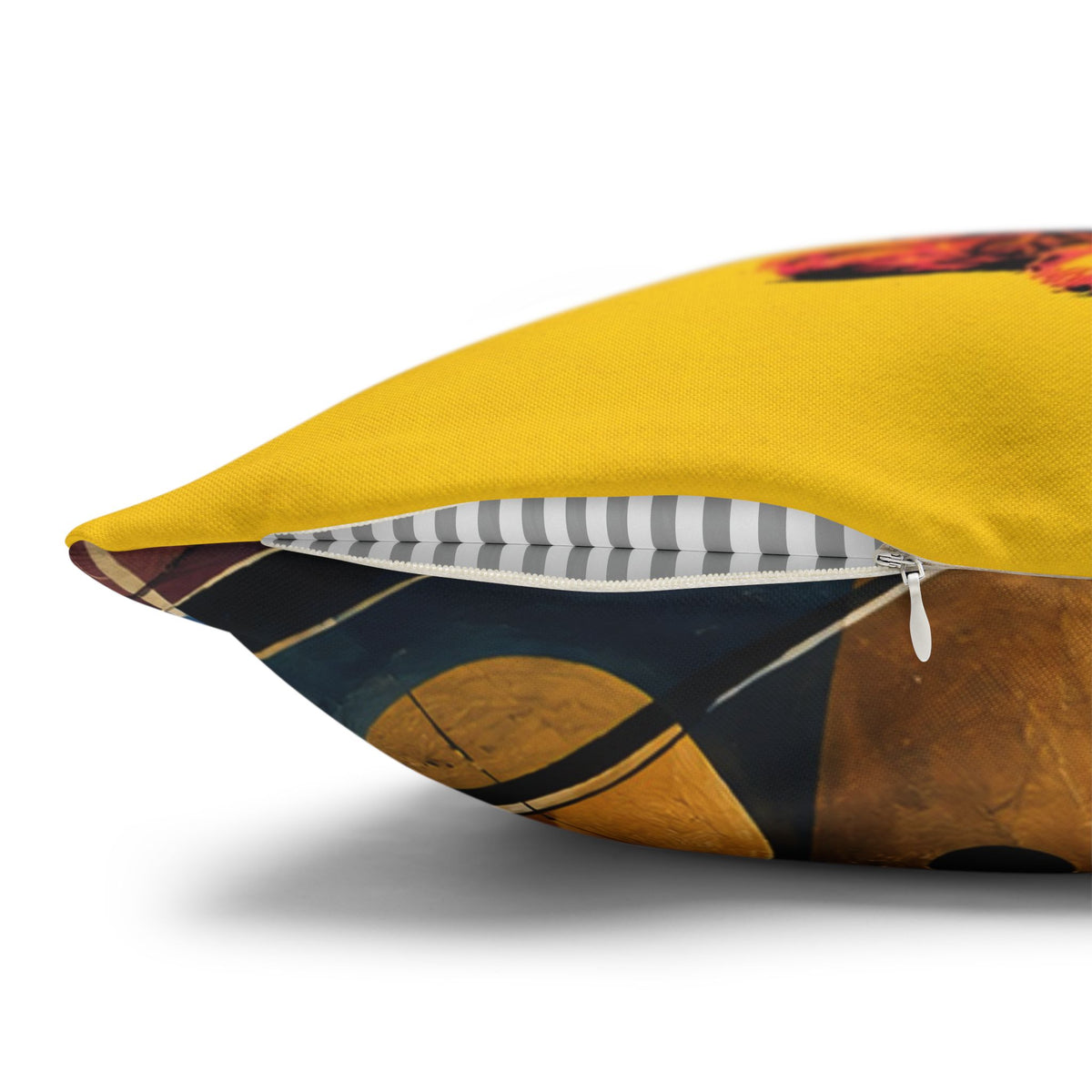 Pop Art Yorkie Throw Pillowcase — Colorful Yorkshire Terrier Accent Pillow