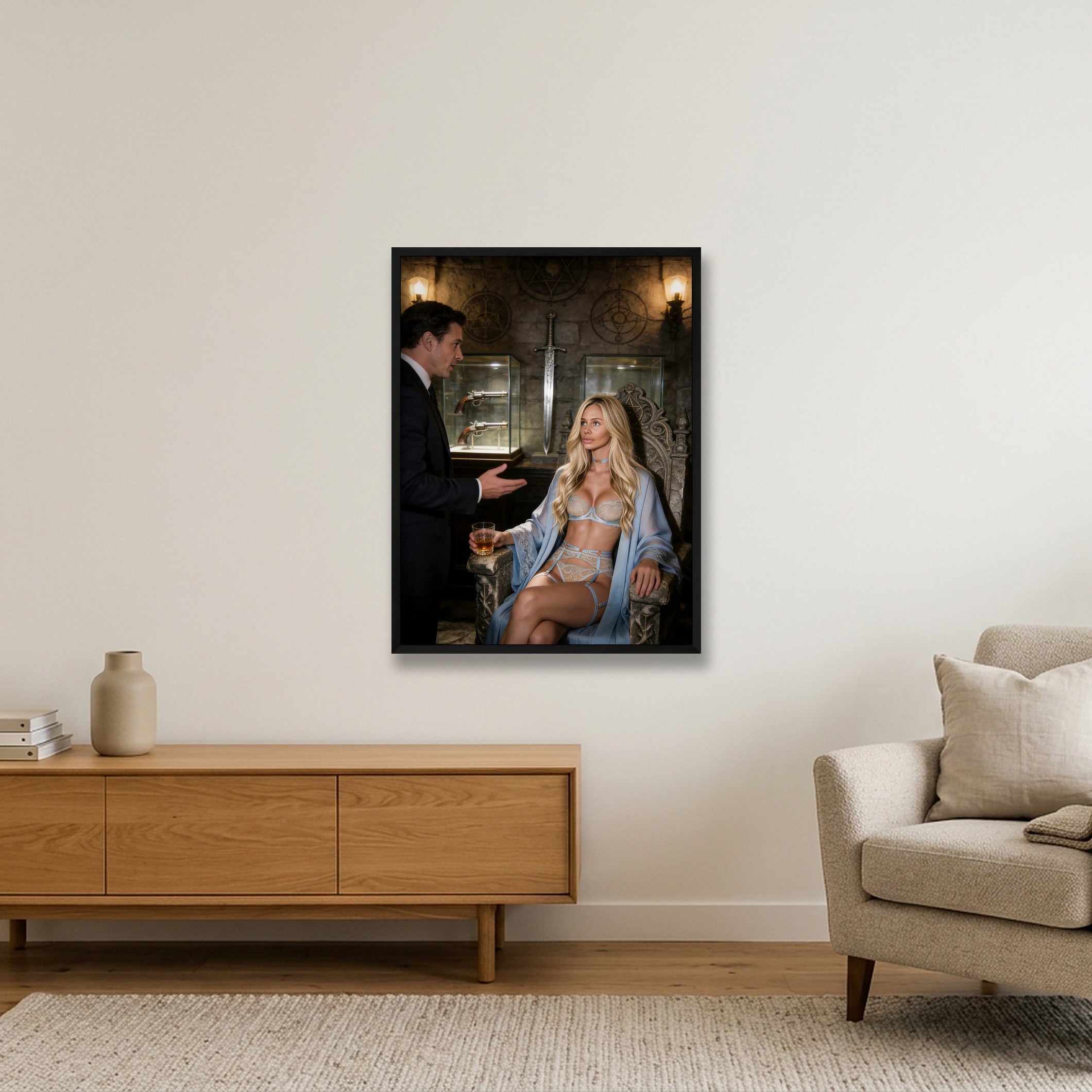 Poison — 60×80cm, 24×31" Black Frame