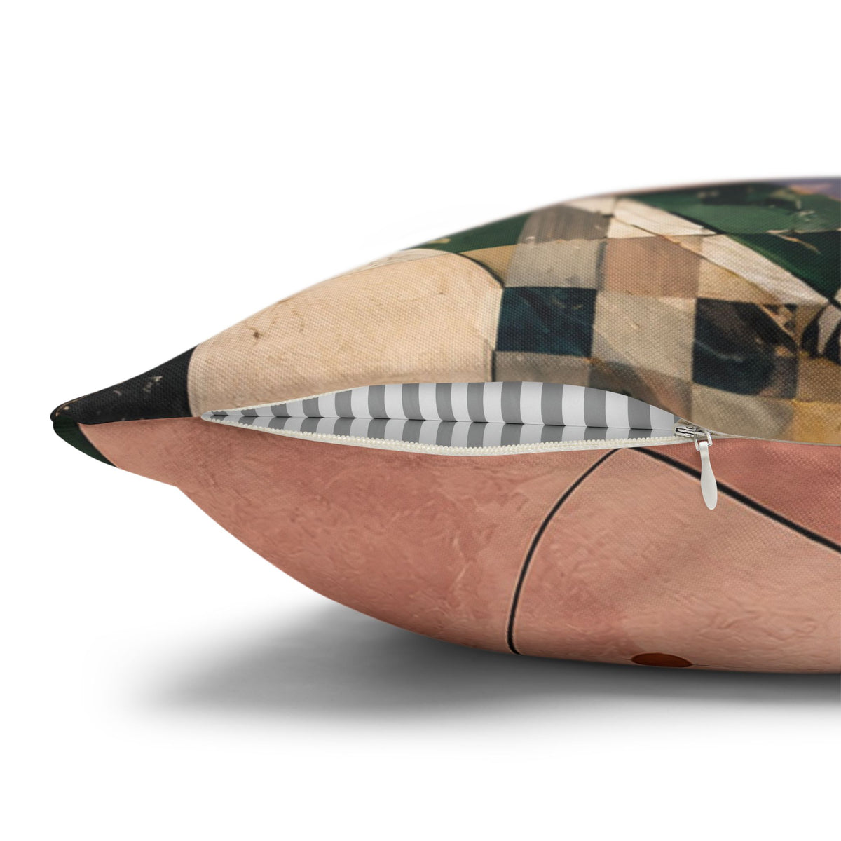 Abstract Musical Cat Decorative Pillowcase
