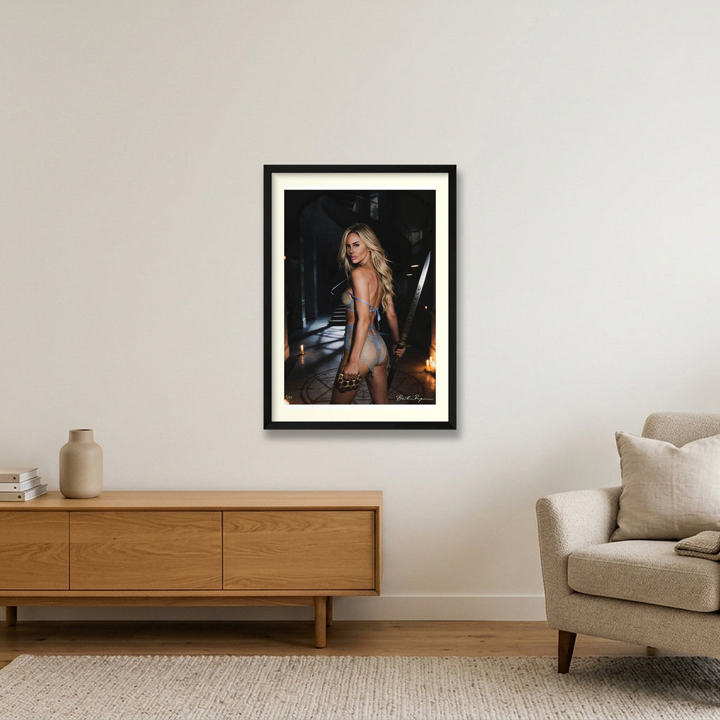 Brass — 42×59cm, 17×23" Black Frame
