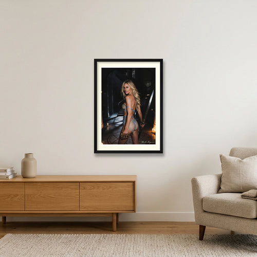 Brass — 42×59cm, 17×23" Black Frame