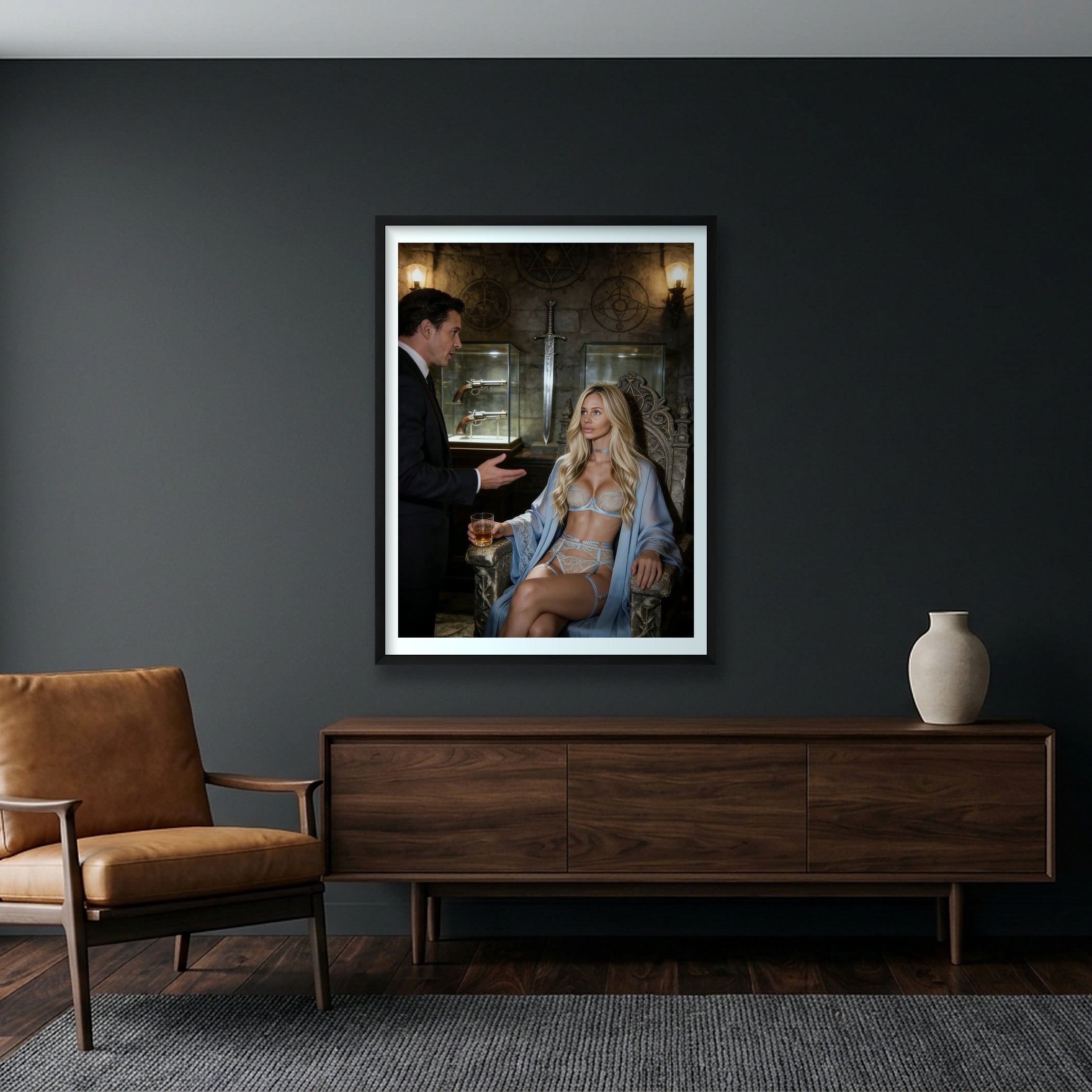 Poison-The Ritual — 60×80cm, 24×31" Black Frame