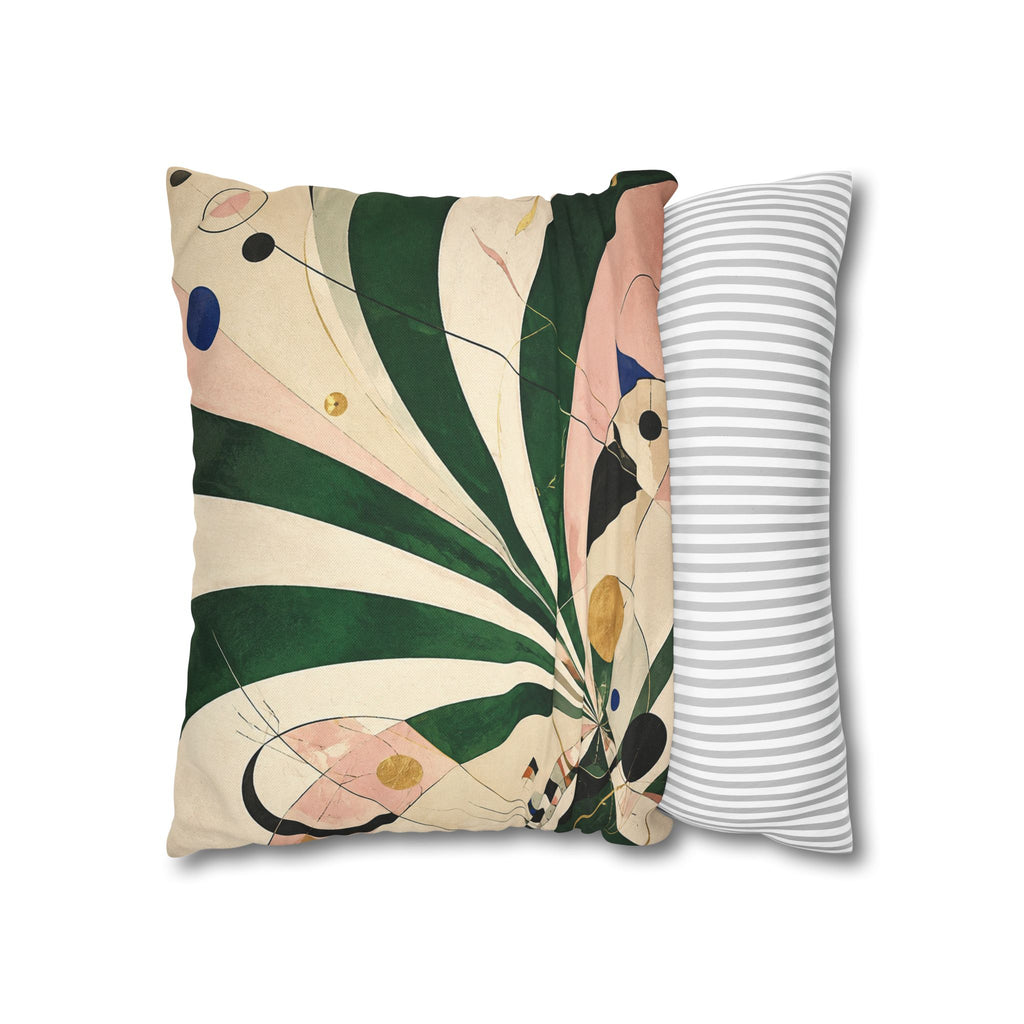 Abstract Musical Cat Decorative Pillowcase
