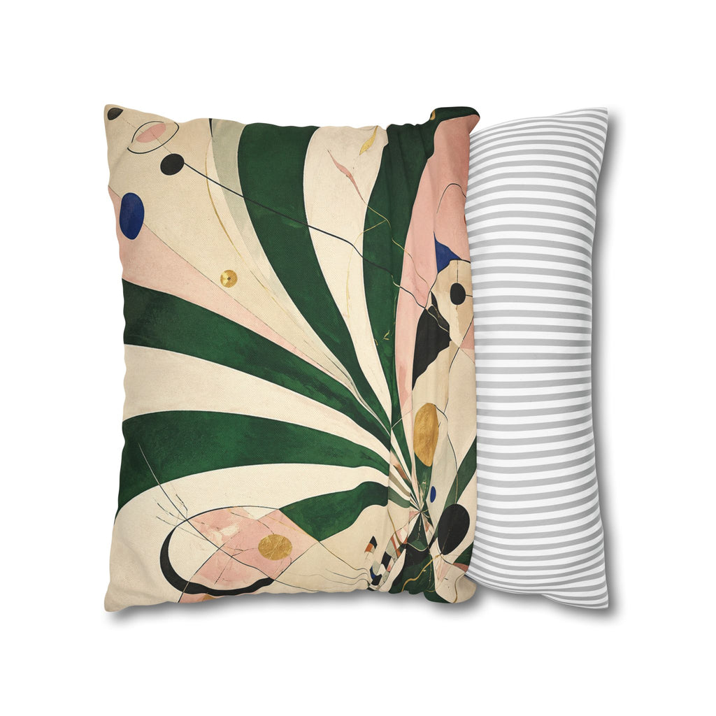 Abstract Musical Cat Decorative Pillowcase