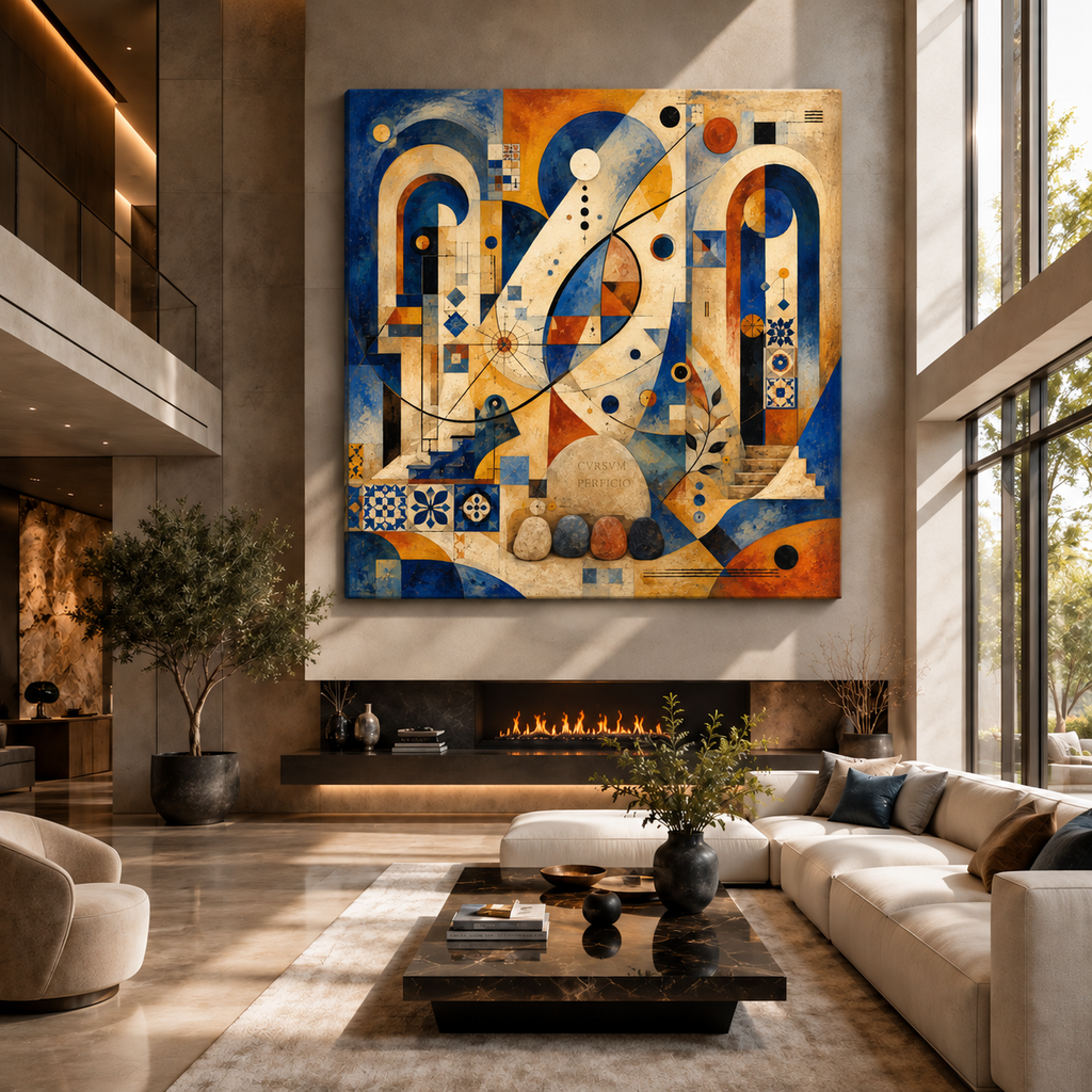 Sepulchre — unframed mirror-wrap stretched canvas mockup