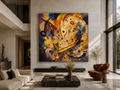 Ethereal — unframed mirror-wrap stretched canvas mockup
