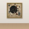 Black Rhythm in Linen and Gold