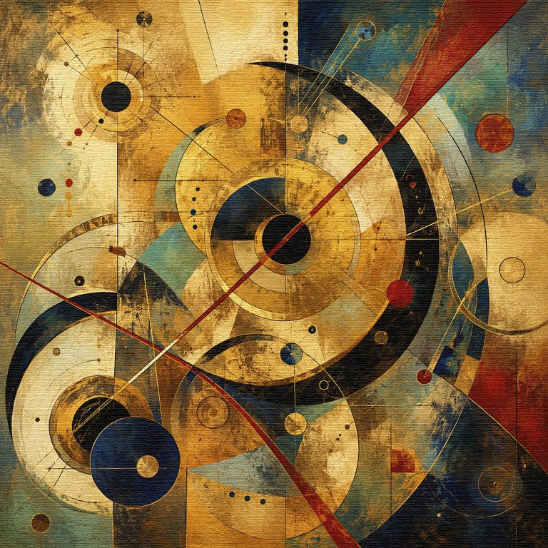 Celestial Resonance in Gold