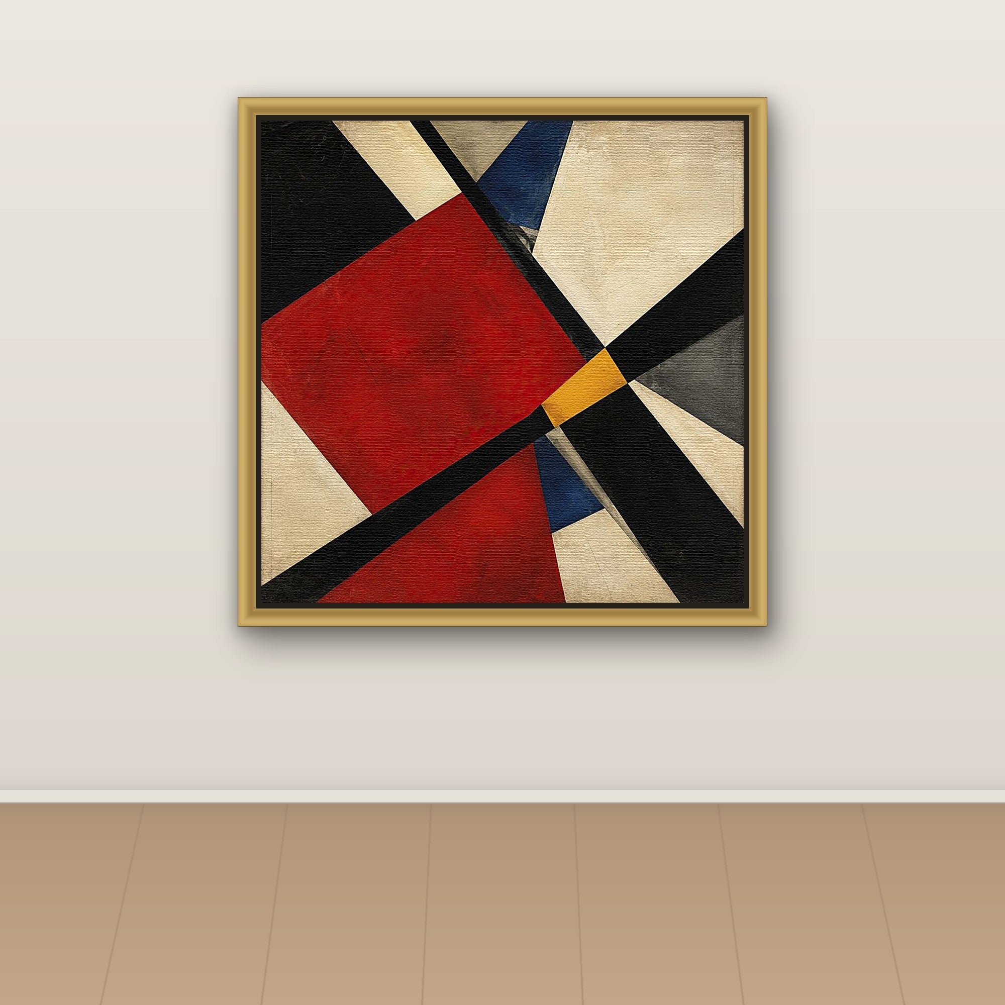 Constructivist Tension in Red and Black