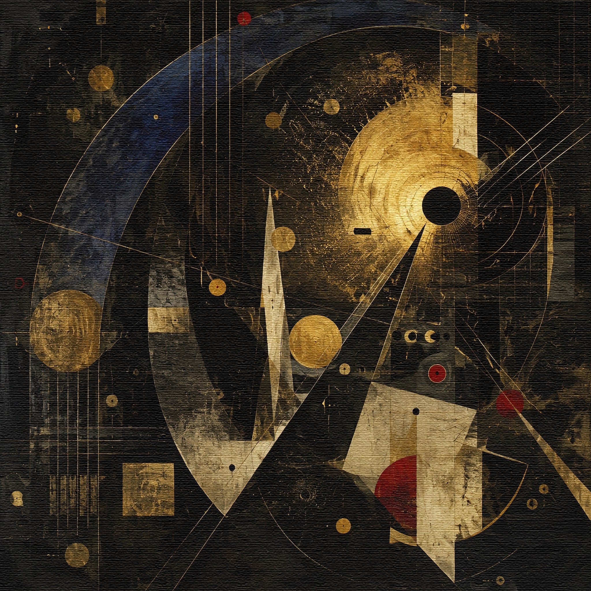 Golden Geometry in a Dark Cosmos