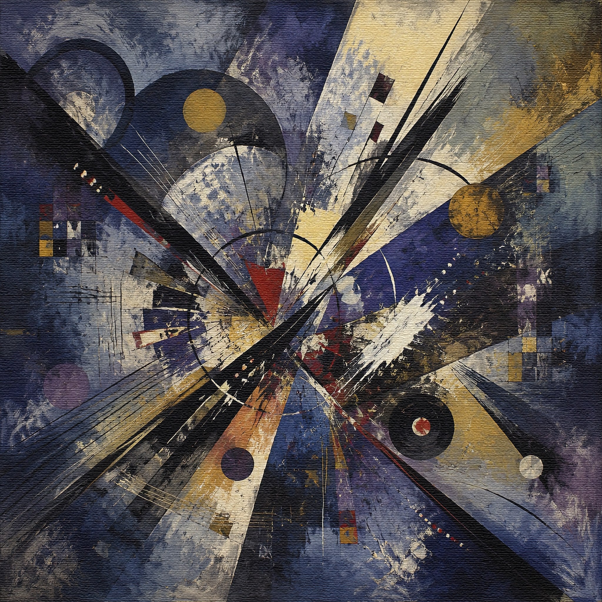 Indigo Echoes in Controlled Chaos