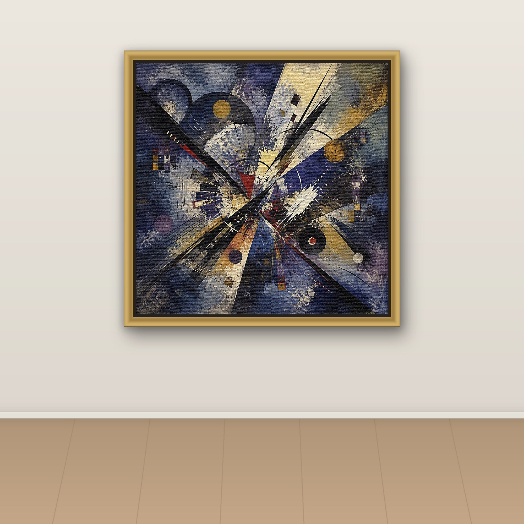 Indigo Echoes in Controlled Chaos