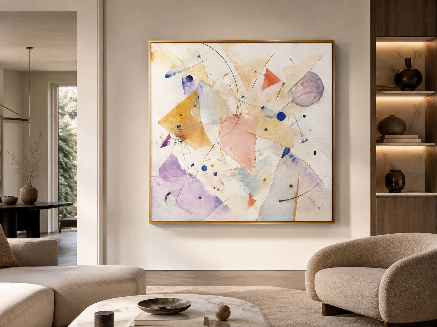 Paper Orchestra of Floating Color
