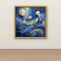 Oceanic Hymn in Blue and Gold