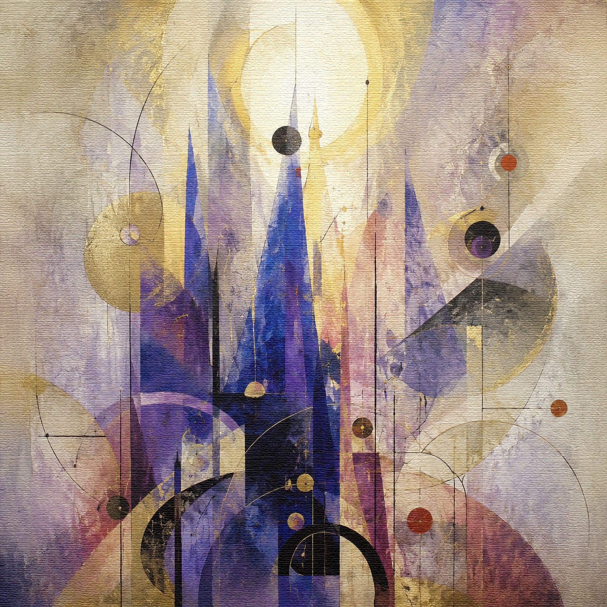 Rising color, cathedral of light