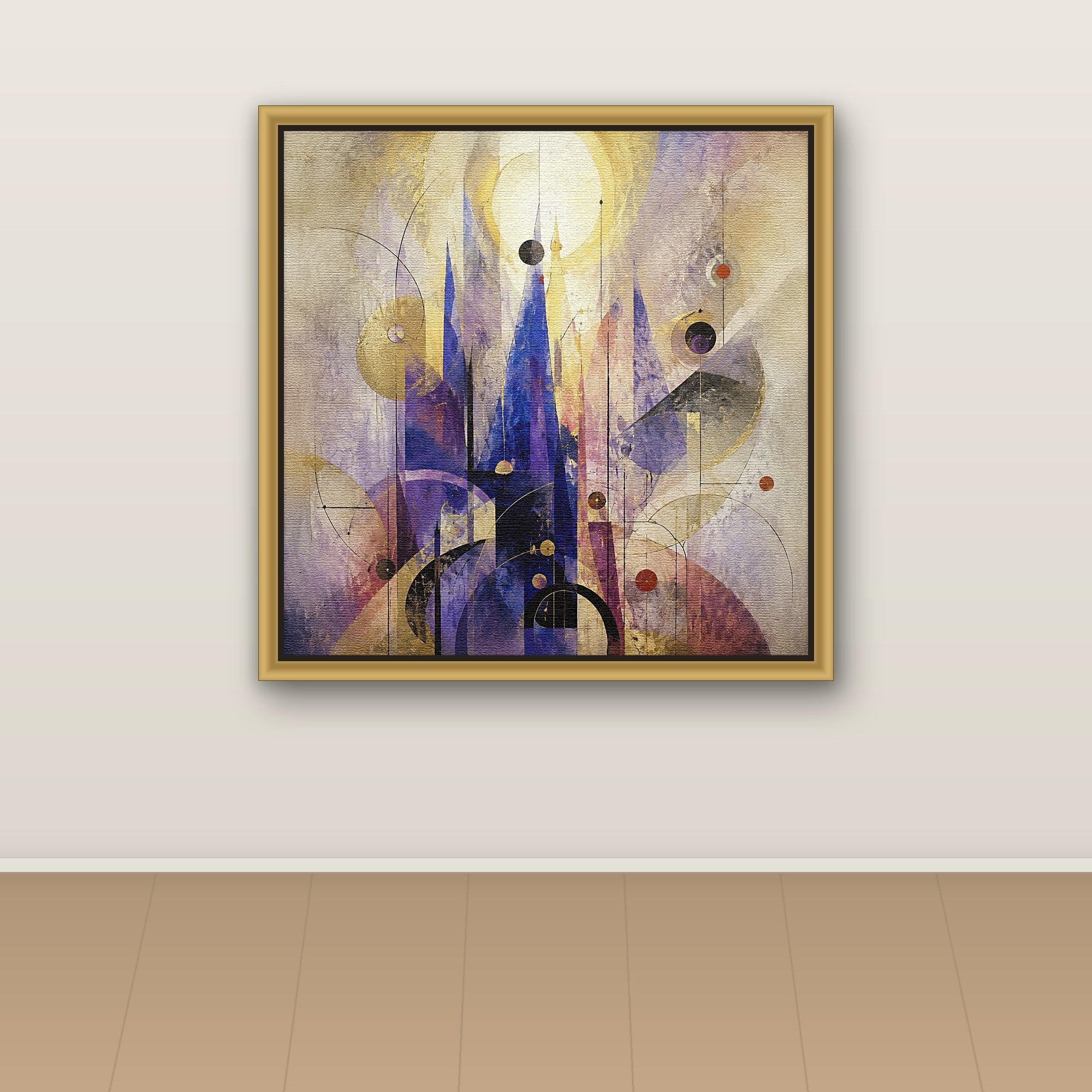 Rising color, cathedral of light