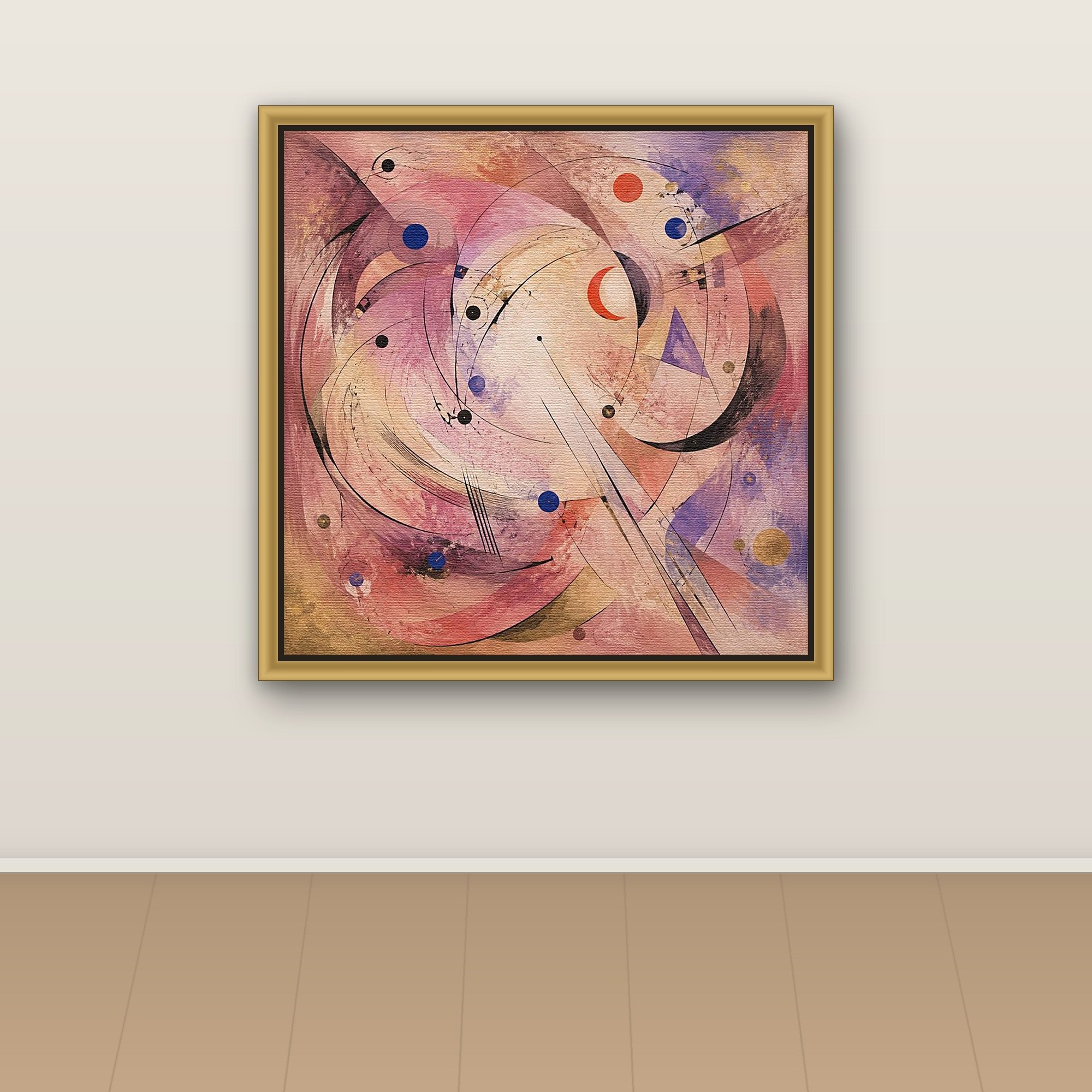 Rose Waltz Around a Luminous Center