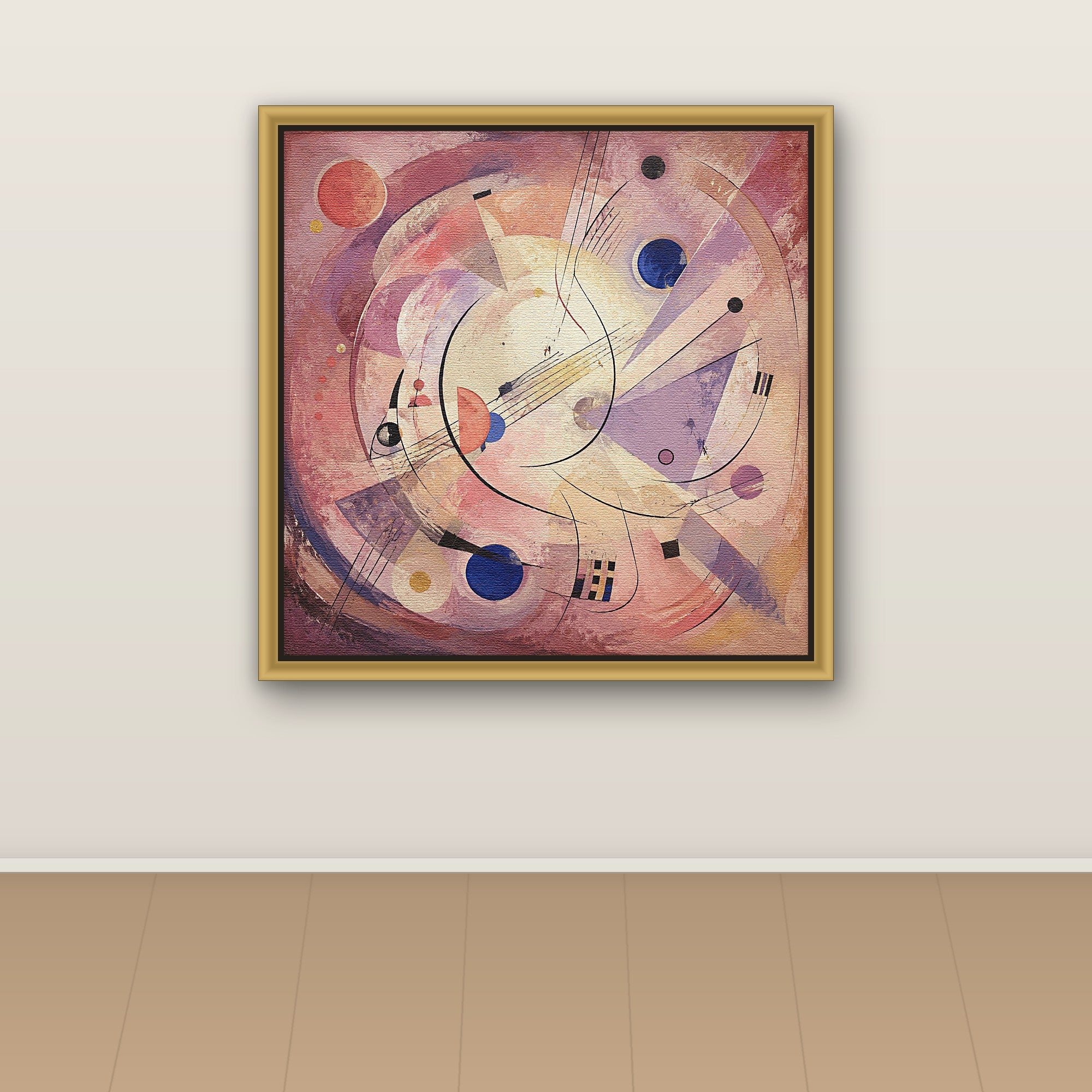 Rose Waltz in Luminous Curves