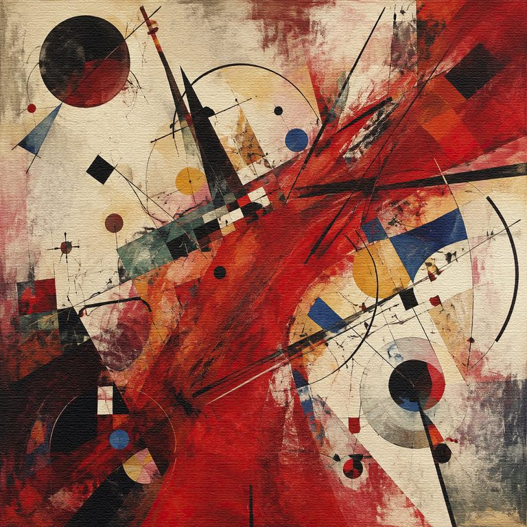 Scarlet Fugue Across Geometric Currents