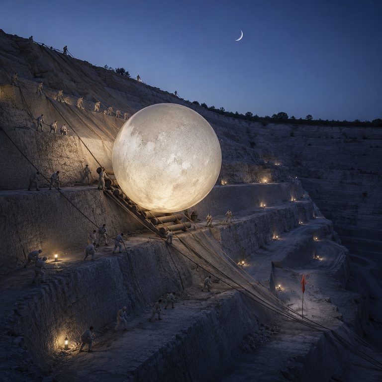 The Quarry's Captive Moon