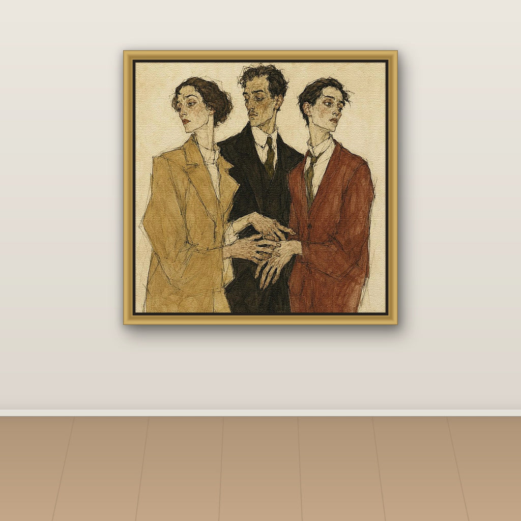 Three Figures, Three Directions