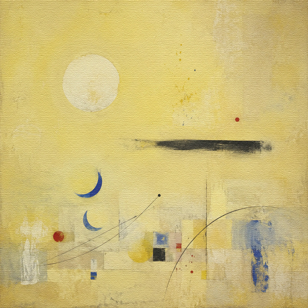 Yellow Silence with Hidden Rhythm