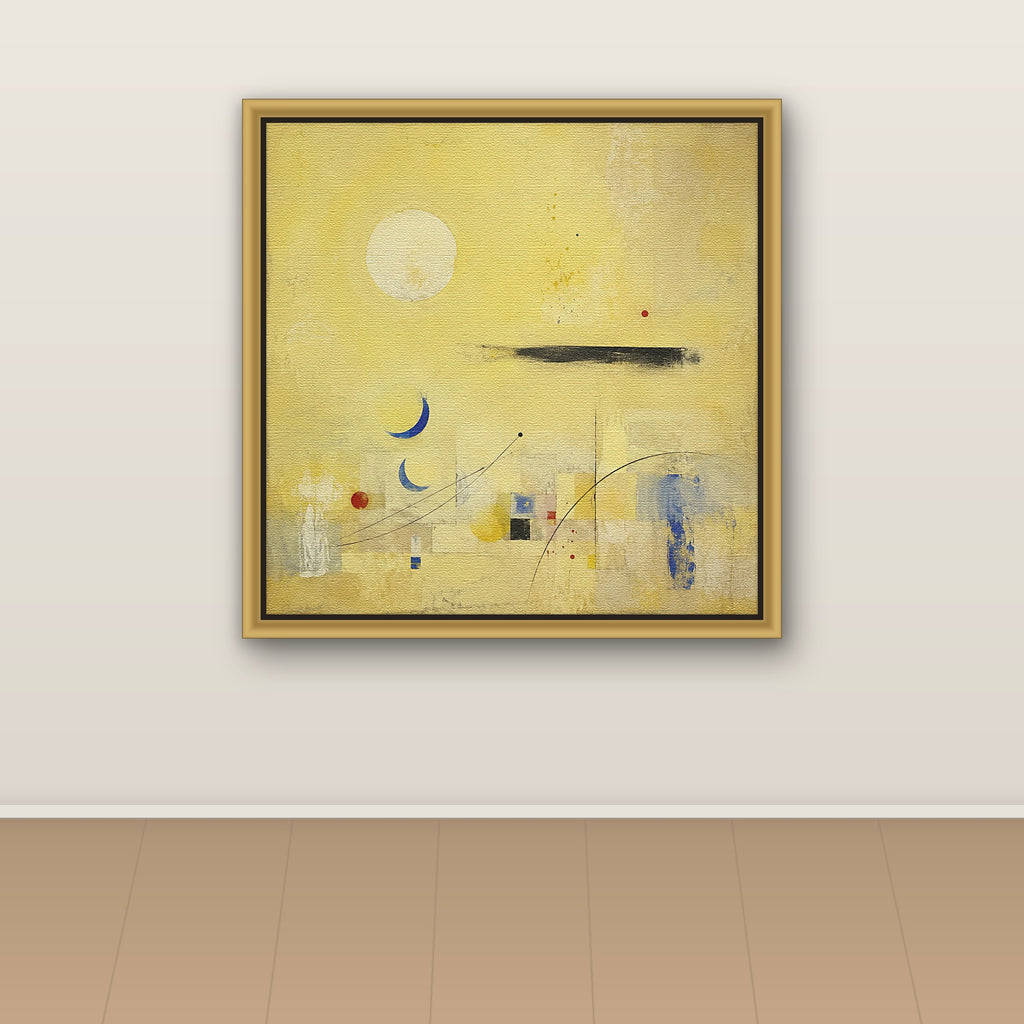 Yellow Silence with Hidden Rhythm