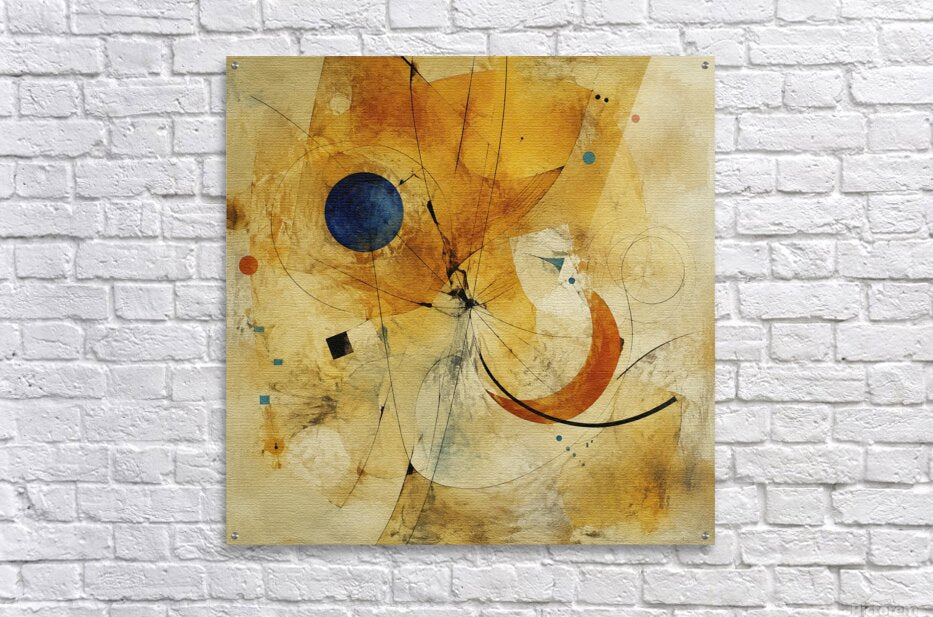 Amber suspension, a quiet symphony