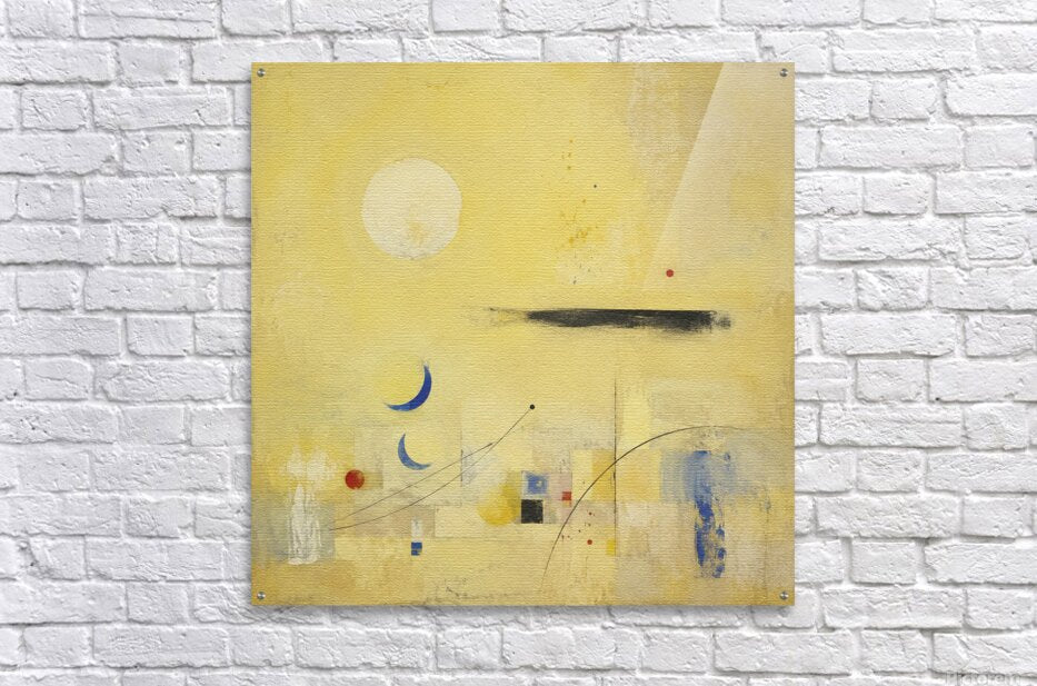 Yellow Silence with Hidden Rhythm