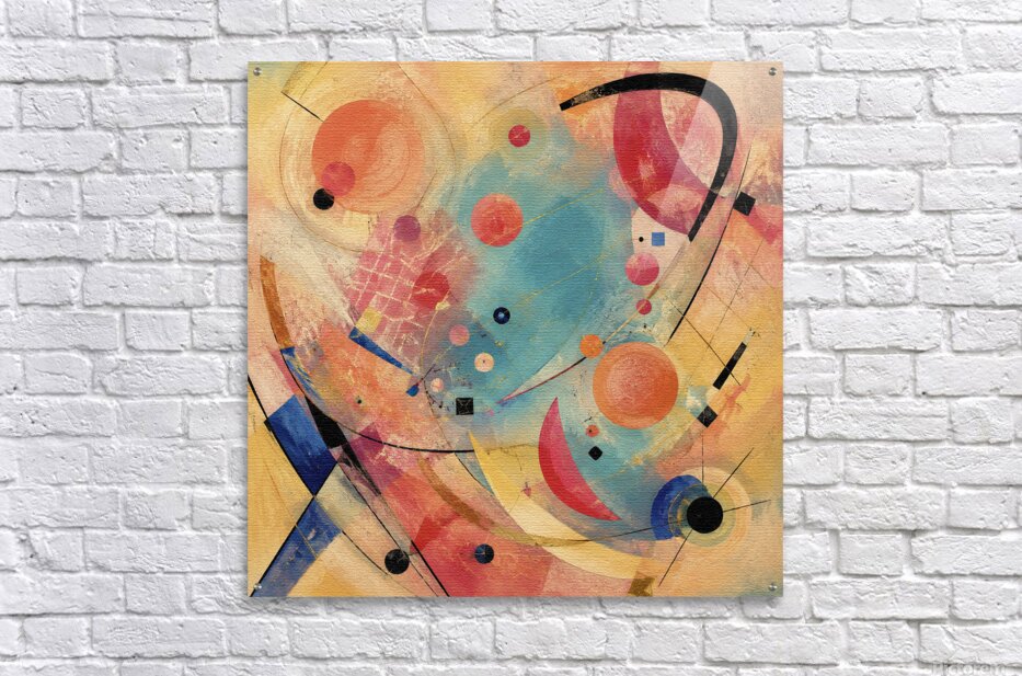 Coral Orbit, Turquoise Void