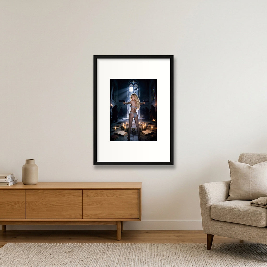 Sacrifice-The Ritual — 42×59cm, 17×23" Black Frame