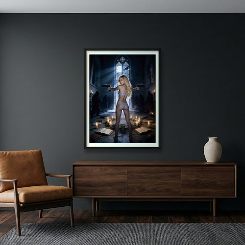 Sacrifice-The Ritual — 60×80cm, 24×31" Black Frame