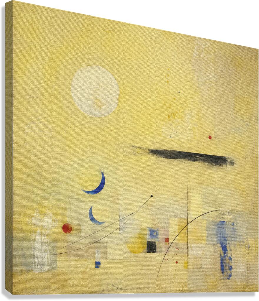 Yellow Silence with Hidden Rhythm