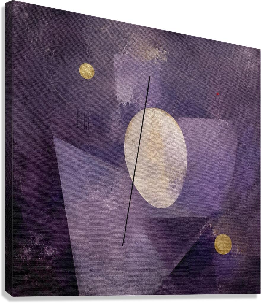 Violet Silence in Gold and Ivory