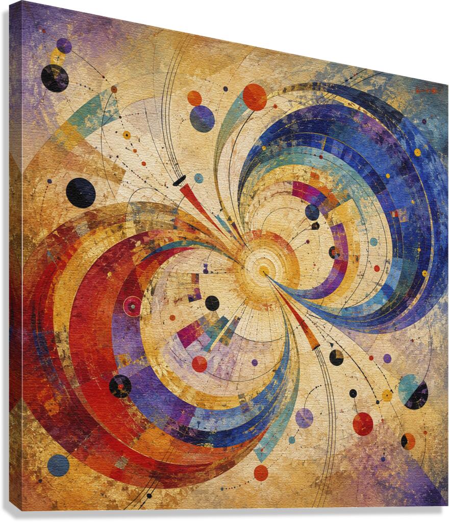 Celestial Currents Meet in Golden Harmony