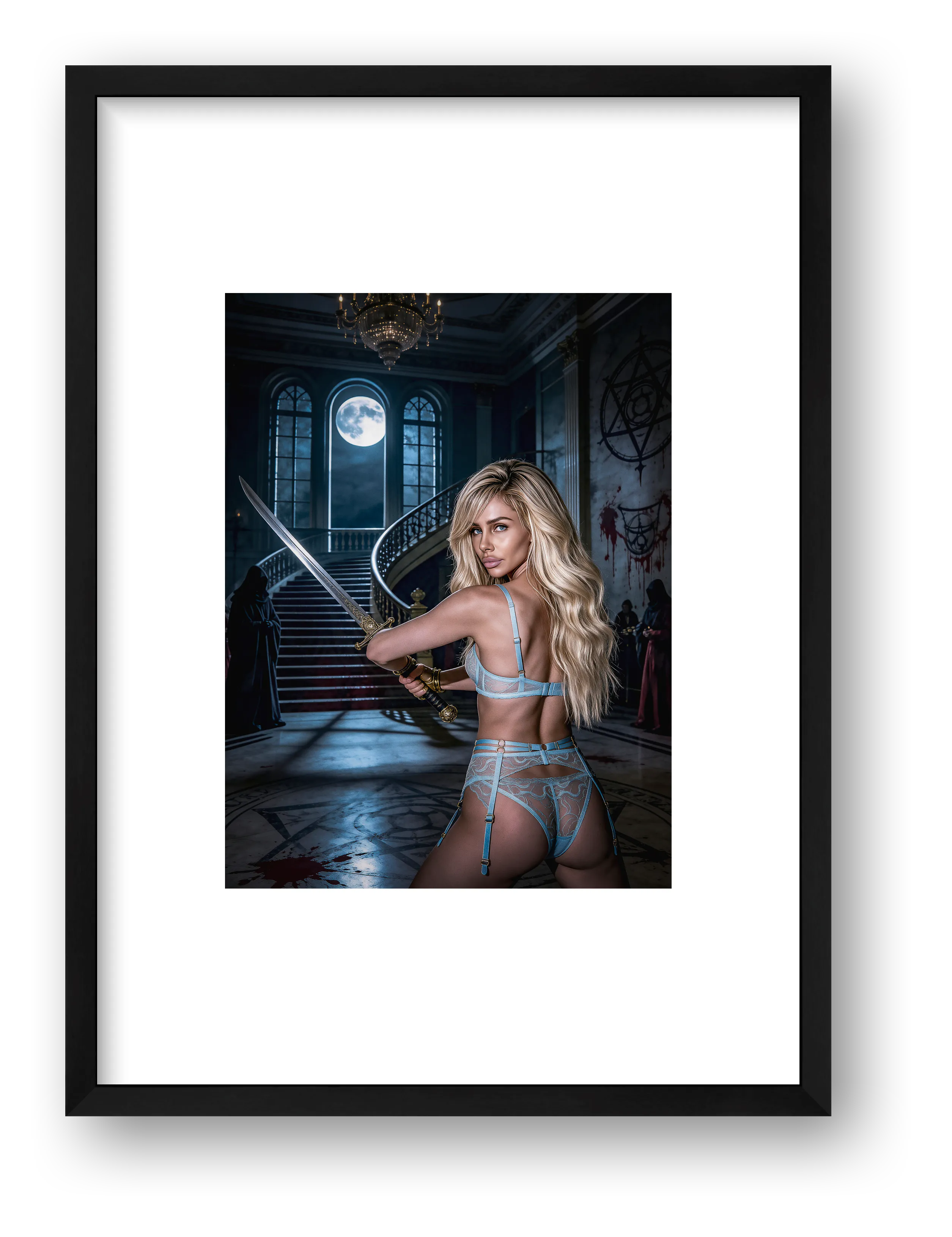 Red Magick-The Ritual — framed