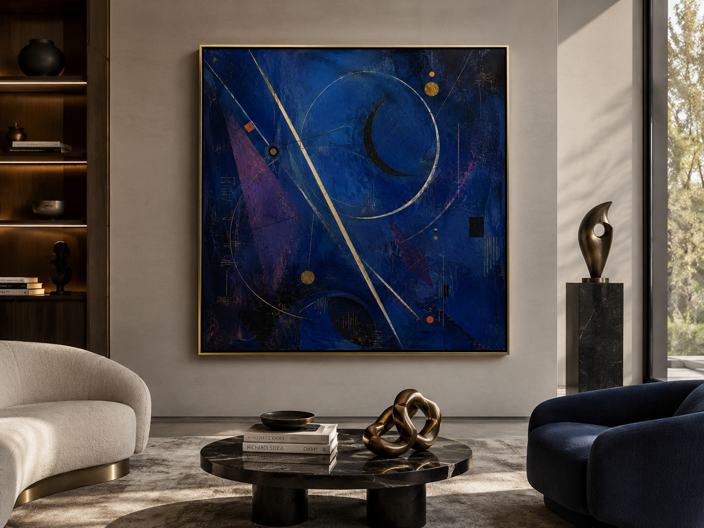 Blue Interval in Ultramarine