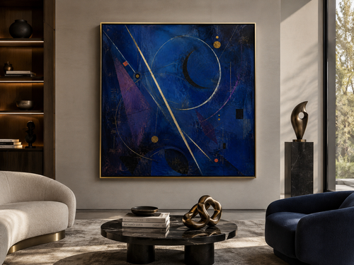 Blue Interval in Ultramarine