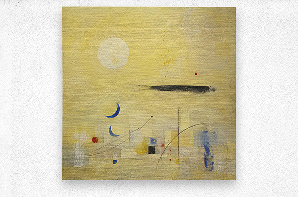 Yellow Silence with Hidden Rhythm