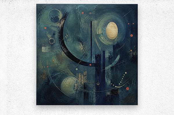 Teal Nocturne in Motion