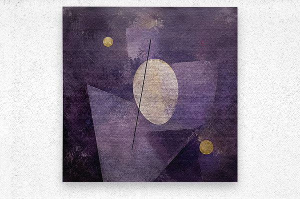 Violet Silence in Gold and Ivory